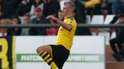 Haaland ra mắt nhạt nhòa tại Dortmund