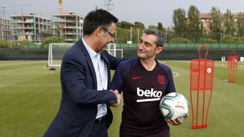Hôm nay, Bartomeu và Valverde gặp nhau bàn tương lai