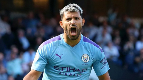 Aguero phá kỷ lục ghi bàn tại Ngoại hạng Anh của Henry