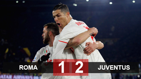 Roma 1-2 Juventus: Ronaldo ghi bàn trên chấm 11m, Juventus đòi lại ngôi đầu Serie A Roma 1-2 Juventus: Ronaldo ghi bàn trên chấm 11m, Juventus đòi lại ngôi đầu Serie A
