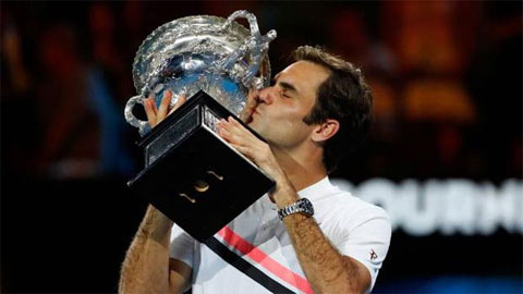 Lần gần nhất Federer vô địch Australian Open là vào năm 2018