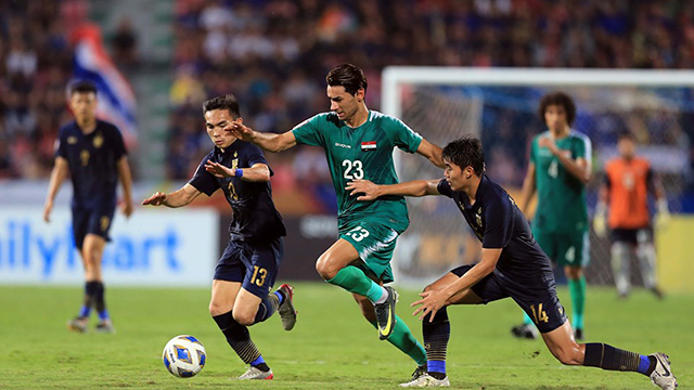 U23 Thái Lan đã có trận hoà 1-1 dù họ có bàn thắng mở tỷ số trên chấm 11m nhờ công nghệ VAR