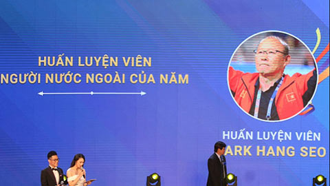 Thầy Park và U22 Việt Nam được vinh danh ở Cúp chiến thắng 2019 