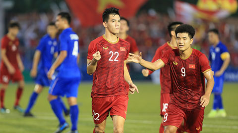 Đức Chinh (phải) và Tiến Linh sẽ tỏa sáng để U23 Việt Nam đánh bại U23 Triều Tiên 	Ảnh: MINH TUẤN