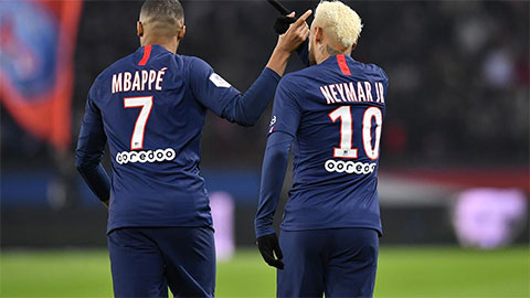Neymar cân bằng kỷ lục Mbappe vừa mới thiết lập