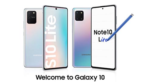 Samsung Galaxy S10 Lite và Note 10 Lite về Việt Nam giá từ 14 triệu