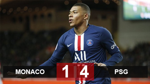 Monaco 1-4 PSG: Neymar và Mbappe thi nhau lập công, PSG thắng lớn tại Stade Louis Monaco 1-4 PSG: Neymar và Mbappe thi nhau lập công, PSG thắng lớn tại Stade Louis