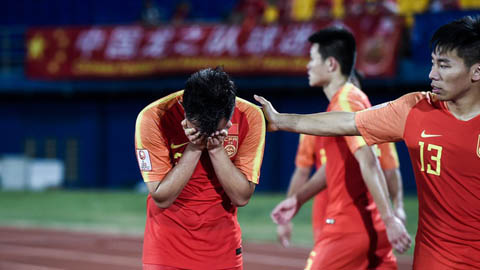 U23 Trung Quốc sở hữu thống kê đáng xấu hổ tại VCK U23 châu Á 2020