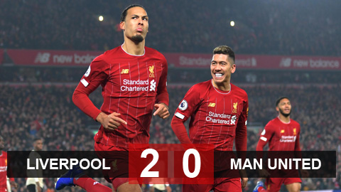 Liverpool 2-0 M.U: Tiến thêm 1 bước tới ngôi vương Liverpool 2-0 M.U: Tiến thêm 1 bước tới ngôi vương