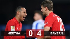 Hertha 0-4 Bayern: Đại thắng trận đầu tiên của năm 2020, Bayern leo lên ngôi nhì Bundesliga Hertha 0-4 Bayern: Đại thắng trận đầu tiên của năm 2020, Bayern leo lên ngôi nhì Bundesliga