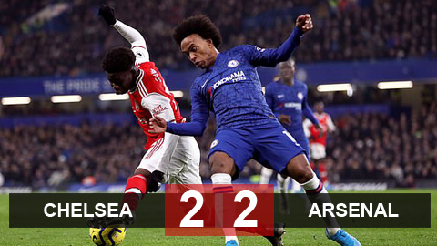 Kante trượt chân khó tin giống Gerrard, Chelsea hòa đáng tiếc Arsenal