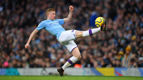 De Bruyne tạo kỳ tích vô tiền khoáng hậu tại Ngoại hạng Anh