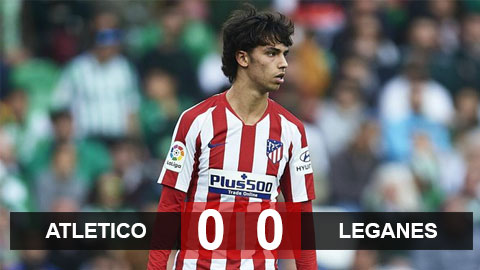 Atletico kéo dài chuỗi trận không thắng lên con số 4