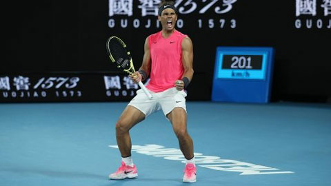 Vượt qua Nick Kyrgios, Nadal hẹn Dominic Thiem ở tứ kết Australian Open