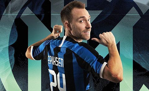 Eriksen gia nhập Inter Milan