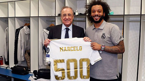 Cán mốc 500 trận cho Real, Marcelo xứng danh truyền nhân Roberto Carlos