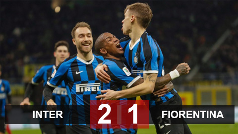 Inter 2-1 Fiorentina: Inter giành vé vào bán kết Coppa Italia ngày ra mắt Eriksen Inter 2-1 Fiorentina: Inter giành vé vào bán kết Coppa Italia ngày ra mắt Eriksen
