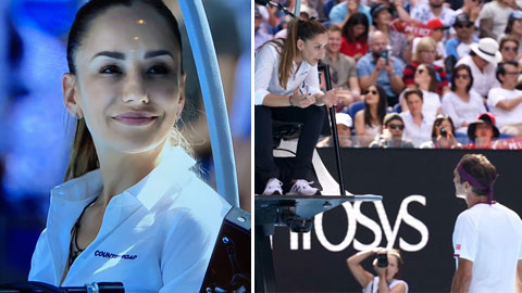 Marijana Veljovic: Nữ trọng tài xinh nhất Australian Open khiến Federer mất tiền