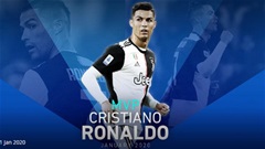 Ronaldo lần đầu nhận danh hiệu cầu thủ xuất sắc nhất tháng ở Serie A Ronaldo lần đầu nhận danh hiệu cầu thủ xuất sắc nhất tháng ở Serie A