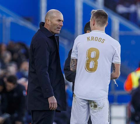 HLV Zidane đã không lầm khi vẫn luôn tin tưởng vào Kroos