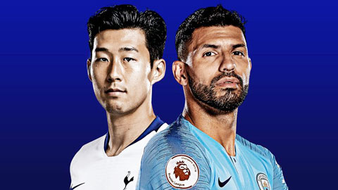 Tottenham vs Man City: Son hay Aguero sẽ được điền tên trên bảng điện tử?