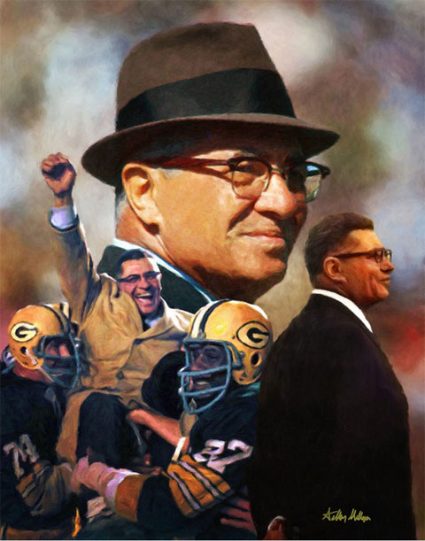 Vince Lombardi là HLV vĩ đại trong lịch sử NFL 