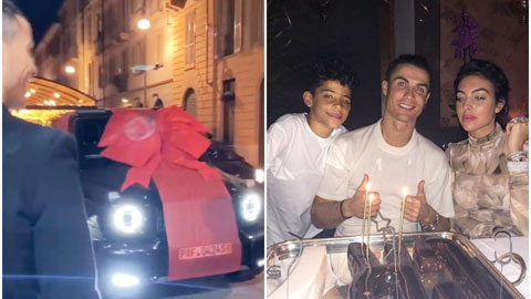 Ronaldo được bồ tặng siêu xe mừng sinh nhật 