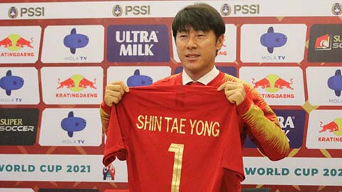 Shin Tae-yong gửi chiến thư đến HLV Park Hang Seo    