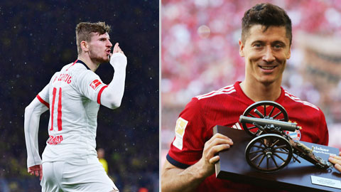 Bayern vs Leipzig: Chờ Lewandowski và Werner đọ súng