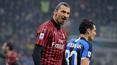 Ibrahimovic nói gì khi Milan bị Inter ngược dòng?