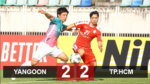 Yangon 2-2 TP.HCM: Công Phượng "giải khát", TP.HCM giật lại 1 điểm quý giá từ chủ nhà Yangon Yangon 2-2 TP.HCM: Công Phượng "giải khát", TP.HCM giật lại 1 điểm quý giá từ chủ nhà Yangon