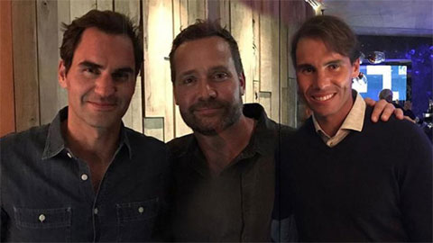 Federer, Nadal tiệc tùng thâu đêm ở Cape Town