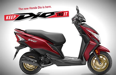  El hermoso y brillante Honda Dio, con un precio de poco más de un millón de dong, vuelve locos a los usuarios