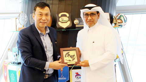 Lãnh đạo LĐBĐ Việt Nam làm việc với lãnh đạo LĐBĐ Qatar: Bước đi mới cho phát triển bóng đá Việt Nam 