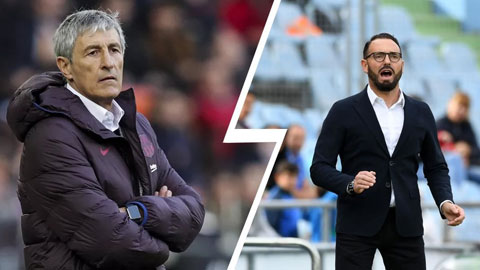 Quique Setien vs Jose Bordalas: Đối lập như lửa với nước 