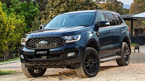 Ford Everest 2020 - đối thủ của Toyota Fortuner, Hyundai Santa Fe giảm giá mạnh tại Việt Nam