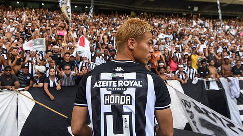 Honda mới gia nhập Botafogo hôm 31/1