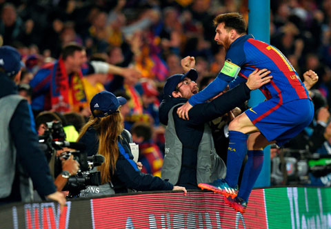 Messi vẫn tận hiến cho Barca dẫu đã có tin đồn anh có thể ra đi vào cuối mùa