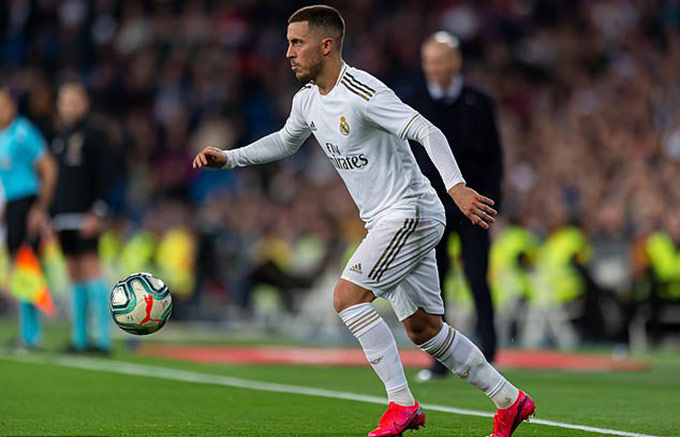 Gareth Bale vắng mặt, nhưng Eden Hazard sẵn sàng thi đấu cho Real Madrid