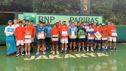 Đội tuyển quần vợt trẻ Việt Nam toàn thắng ngày đầu tiên vòng sơ loại Junior Davis Cup và Junior Fed Cup 2020