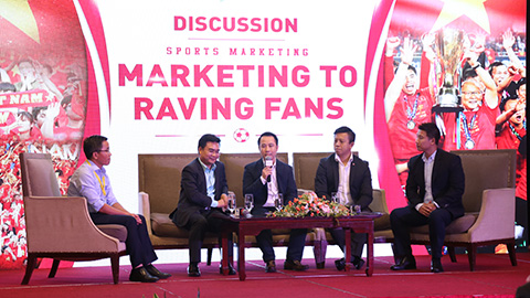 Ông Nguyễn Trung Kiên- Tổng giám đốc Next Media chia sẻ trong sự kiện “Marketing to raving fans” 
