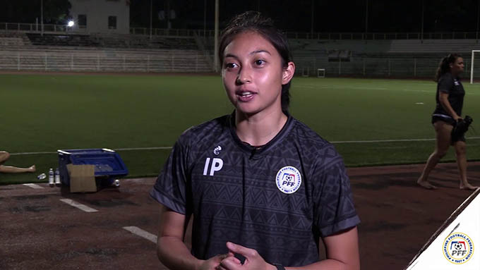 Inna Kristianne Beza Palacios: 26 tuổi, thủ môn ĐT Philippines
