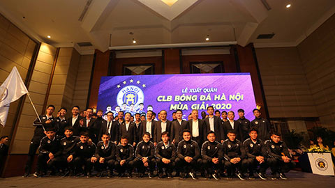 Hà Nội FC xuất quân, hướng tới mục tiêu ăn 3 ở mùa giải 2020