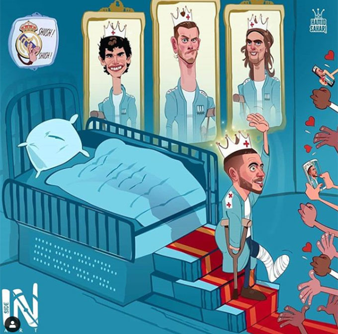 Eden Hazard - ông hoàng mới ở bệnh viện Real