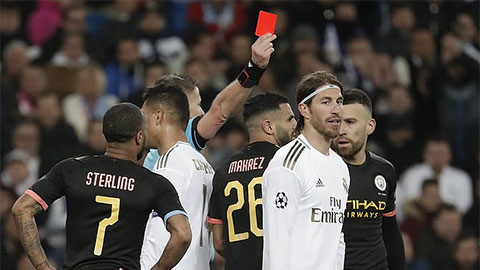 Real sẽ kháng cáo thẻ đỏ của Ramos