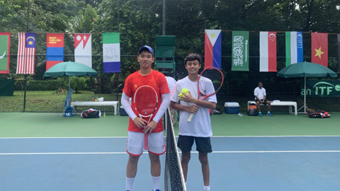 Độii tuyển trẻ nam tranh vé vòng loại Junior Davis Cup với Kazakhstan