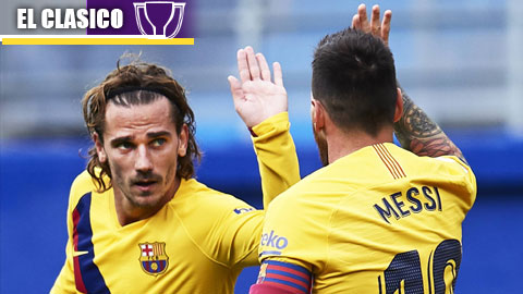 Messi và Griezmann: Cuộc hạnh ngộ dưới hào quang Kinh điển trước thềm Bernabeu