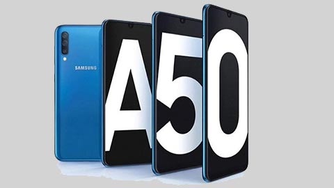 Samsung Galaxy A50 với Exynos 9610, pin 4000mAh, camera 25MP giảm giá siêu hấp dẫn tại VN