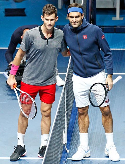 Thiem vừa chiếm ngôi số 3 thế giới của Roger Federer
