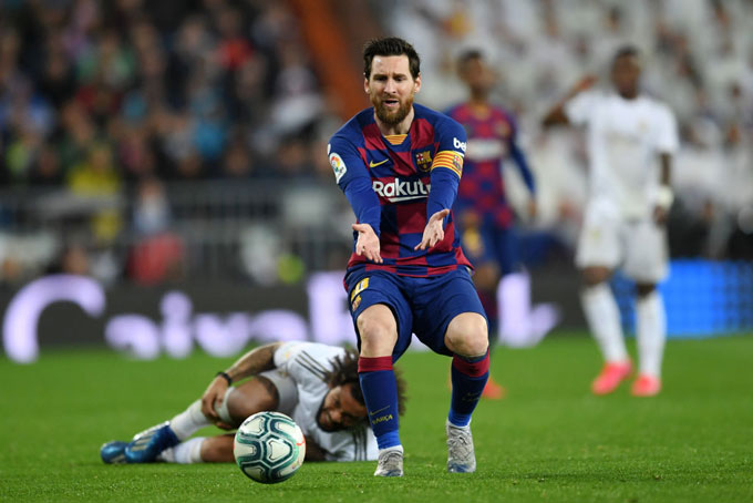 Messi đã chơi không tốt ở trận El Clasico rạng sáng nay